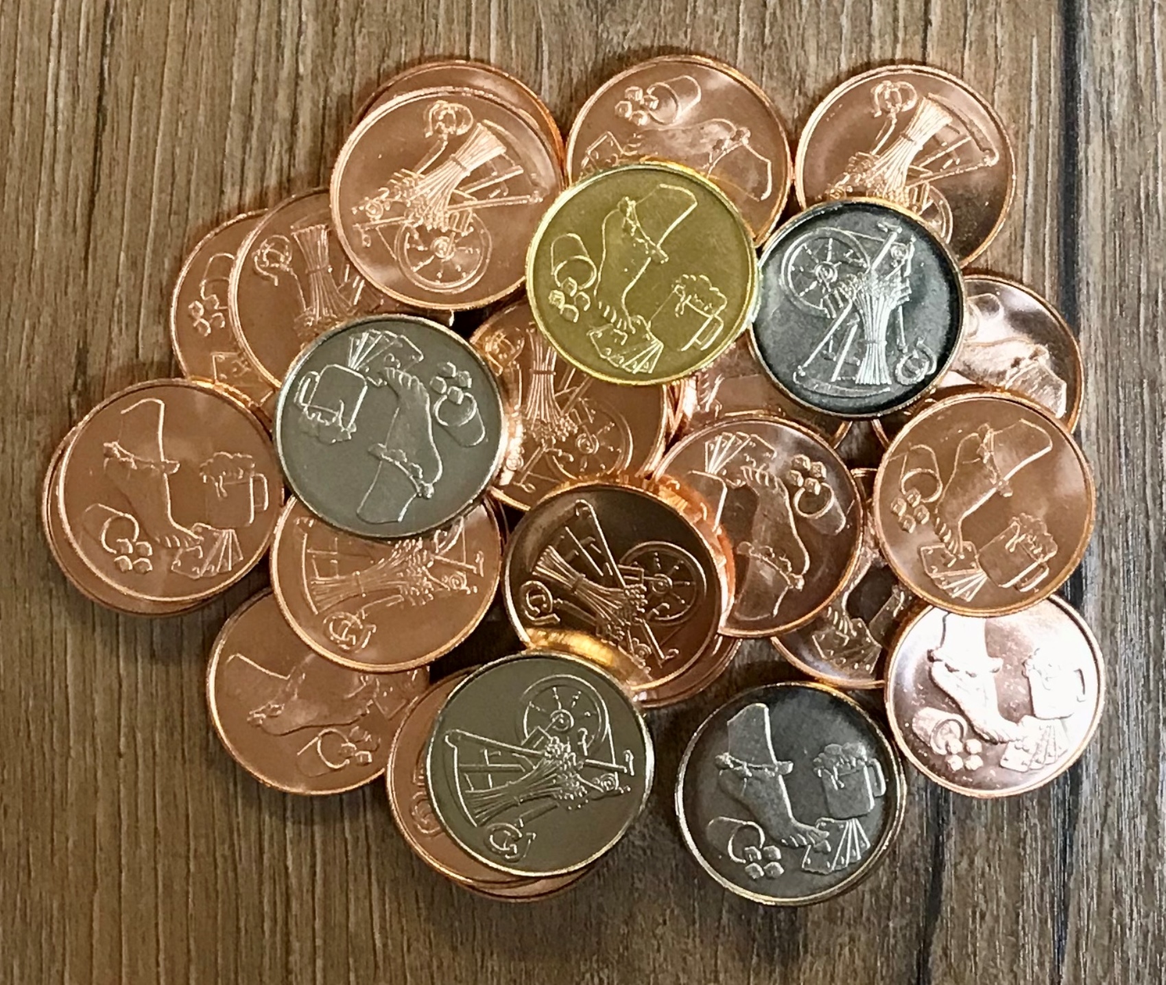 Münzen einzeln und Sets bis 100 Stück