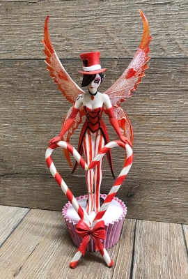Statue - Sugar Sweet Elfe - Candy Cane - Jasmine Becket Griffith - Dekoration - Auslaufartikel