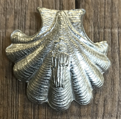 Pilgerabzeichen - Saint James (Scallop Shell) - Jacubs Muschel - neues Design