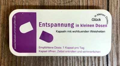 in kleinen Dosen - Entspannung