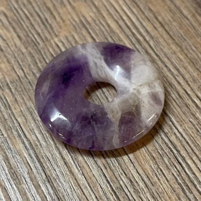 Edelstein - Donut - Amethyst - 30mm