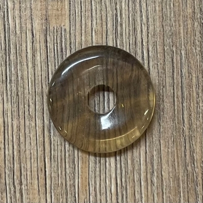 Edelstein - Donut - Fluorit - 30mm