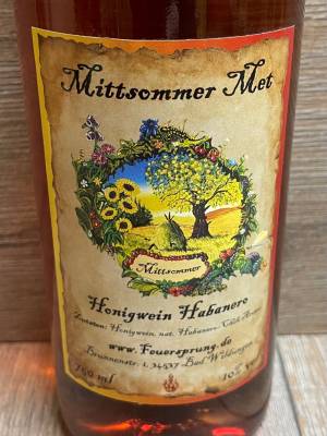 Jahreskreis-Met - 06 Mittsommer (Lughnasadh) - 750ml (Habanero/ Feurig) - Ausverkauf