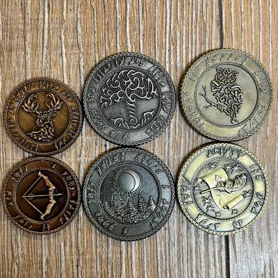 Larp Münzset - FantasyCoins - Elfen - 30 Stück