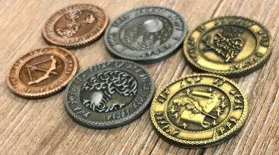 Larp Münzset - FantasyCoins - Elfen - 30 Stück