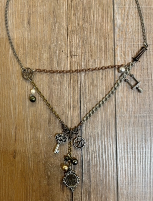 Kette - Steampunk Alchemy - Laboratory Chaterlaine - Ausverkauf