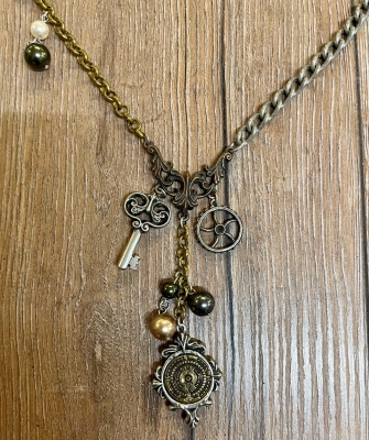 Kette - Steampunk Alchemy - Laboratory Chaterlaine - Ausverkauf