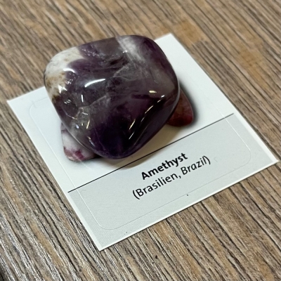 Edelstein - Trommelstein - Amethyst - ca. 25-35mm