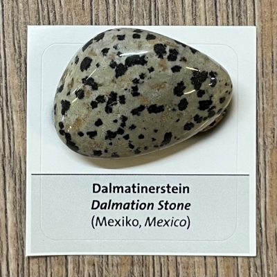 Edelstein - Trommelstein - Dalmatinerstein - ca. 25-35mm