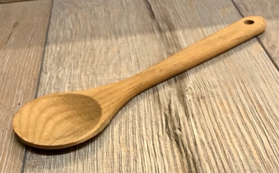 Holz Löffel - Kochlöffel rund aus Kirschholz - geölt