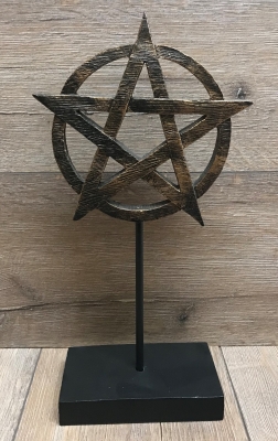 Statue - Pentagramm - 36cm