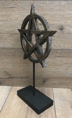 Statue - Pentagramm - 36cm