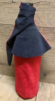 Flaschen Gugel - Flaschen Harlekine - rot/ blau