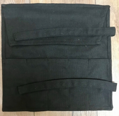 Tasche - Rolltasche für Arzt- & Heilerbesteck - schwarz