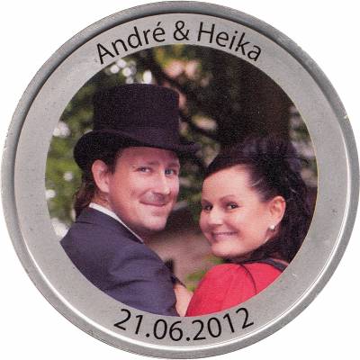 Fotomedaille - Dein Foto auf einer Medaille - 40mm - Feinsilberauflage - weitere Motive