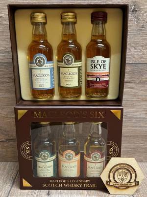 Whisky - MacLeods WhiskyTrail 6er Pack 0,05l - 0,3l - Einsteiger Tipp