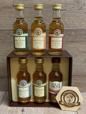 Whisky - MacLeods WhiskyTrail 6er Pack 0,05l - 0,3l - Einsteiger Tipp