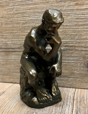 Statue - Pocket Art - Rodin - Le Penseur - Der Denker 1880 - Miniatur