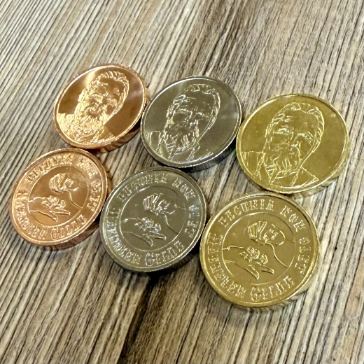 Larp Münze* - Haendler Gilde - Pecunia non olet - Kupfer*