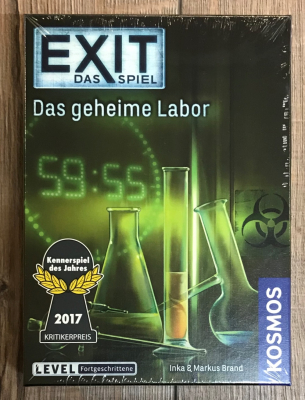 EXIT - Das Spiel - Das geheime Labor - Fortgeschritten - KOSMOS Verlag