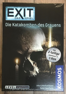 EXIT - Das Spiel - Die Katakomben des Grauens - das 2teilige Spiel in 1er Box - Fortgeschrittene - KOSMOS Verlag