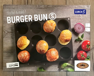 Lurch - FlexiForm Burger Buns S - klein Ø6cm - 12-fach - Ausverkauf