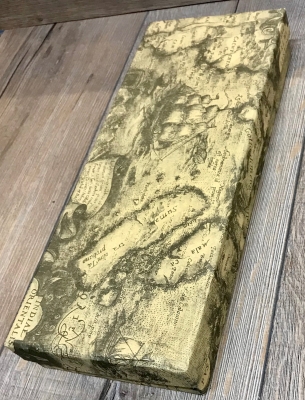 Schreibzeug - Historische Schreibfeder inkl. 6 Federn, Halter & Tintenfass (leer), geliefert in Geschenkbox - blau