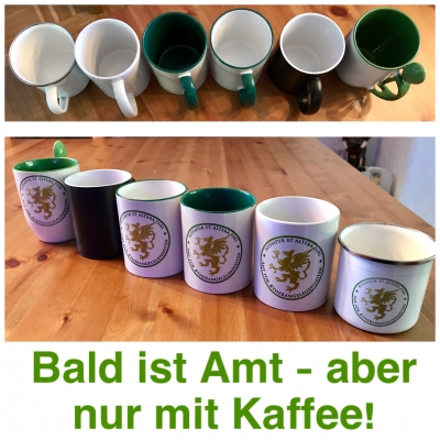 Tasse - Amt für Aetherangelegenheiten - Wondermug Farbwechsel schwarz