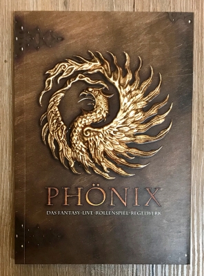 Buch - Phönix - das Fantasy-Live-Rollenspiel Regelwerk - Ausstellungsstück