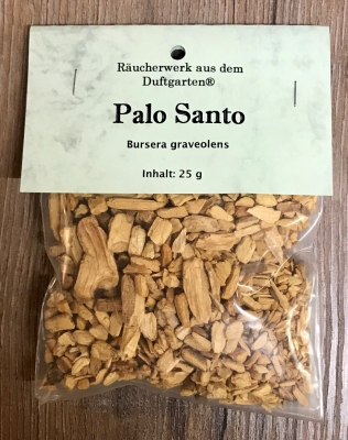 Räucherung - Reine Kräuter - Palo Santo Chips - 25g