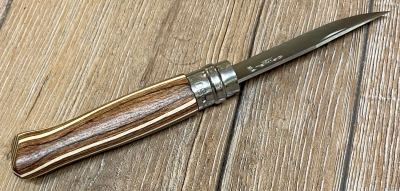 Opinel Rostfrei - Nr. 08 mit 11cm Heftlänge - Birke laminiert braun - 12C27 - in Geschenkbox