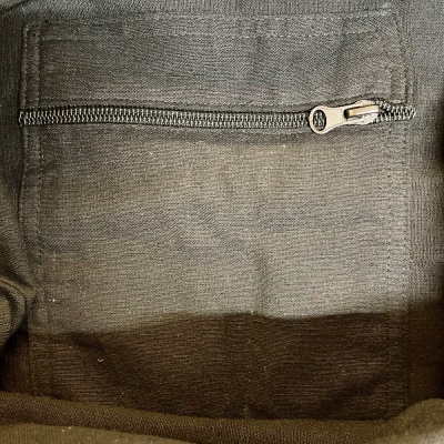 Tasche - Baumwolle - Umhängetasche LC mit Kordelzug - grobe Baumwolle - braun