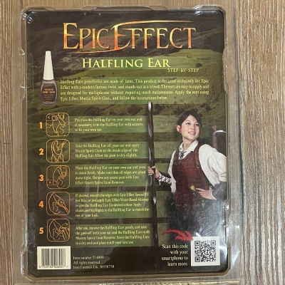 Epic Effect - Latex Applikation - Halblingohren (Hobbits etc.)