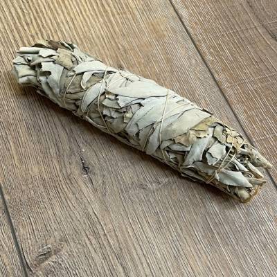 Räucherung - Reine Kräuter - Weißer Salbei/ White Sage smudge stick, groß - ca. 70g