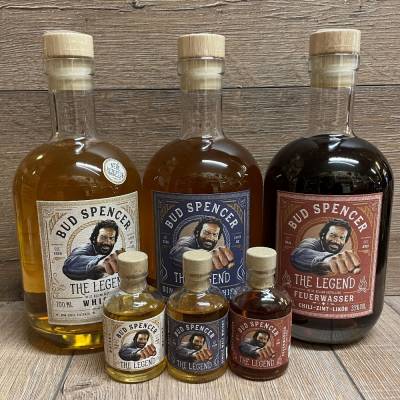 Whisky - St.Kilian - Bud Spencer - The Legend mild Mini - 46% - 0,05l