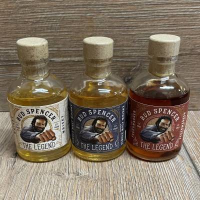 Whisky - St.Kilian - Bud Spencer - The Legend rauchig Mini - 49% - 0,05l