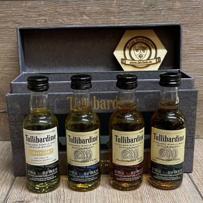 Whisky - Tullibardine Miniature 4er Pack - 0,2l