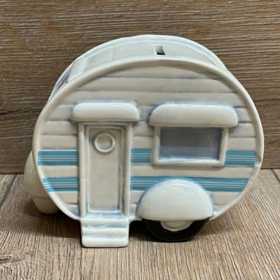 Spardose - Wohnwagen Keramik von Ted Smith - Ausverkauf