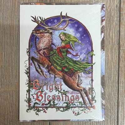 Postkarte - Briar - Yule - Bright Blessings - Ausverkauf