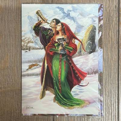 Postkarte - Briar - Yule - Yuletide Greetings - Ausverkauf