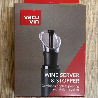 Wine Saver - Vacu Vin Ausgießer & Verschluss - 2er Set - unsere Empfehlung für Whisky-Flaschen