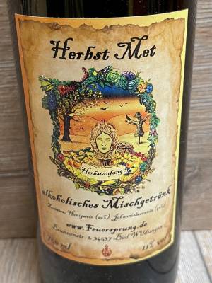 Jahreskreis-Met - 07 Herbst Tag- und Nachtgleiche (Alban Elfed/ Mabon) - 750ml (Johannisbeerwein)