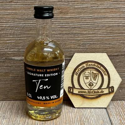 Whisky - St.Kilian - Signature Edition - 10 TEN Mini - 55,3% - 0,05l - mild