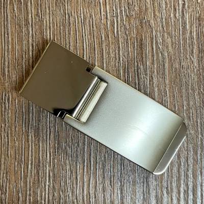 Zubehör - Geldklammer Edelstahl in Geschenkverpackung - Ausverkauf