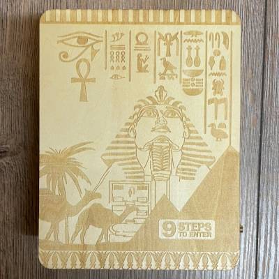 Geduldspiel - Eureka Trickkiste Holz - Sphinx Secret Escape Box****