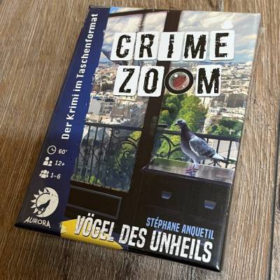 Crime Zoom - 02 Vögel des Unheils - Krimi- und Ermittlungsspiel