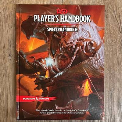 Buch - D&D - Players Handbook - Spielerhandbuch - deutsch