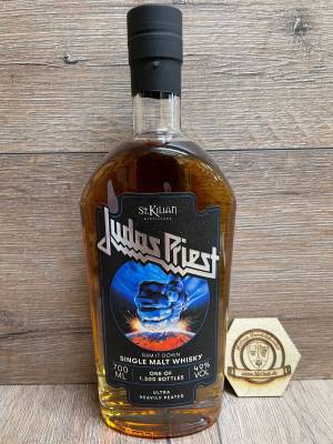 Whisky - St.Kilian - Heavy Metal - Judas Priest - Ram it Down - rauchig - 49% - 0,7l