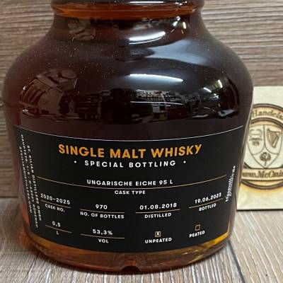 Whisky - St.Kilian - Sonderabfüllung - Tag des deutschen Whiskys 2023 - 0,5l - 1 Flasche verfügbar