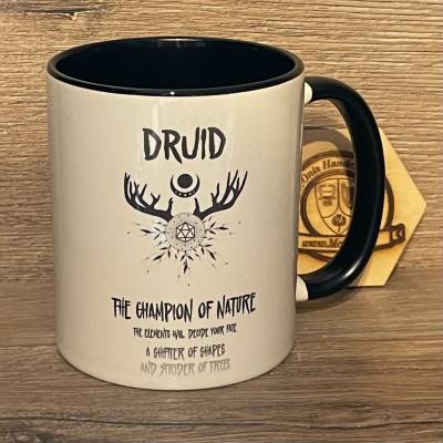 Tasse - D&D - Druide - Dungeons and Dragons - Keramik - verschiedene Farben